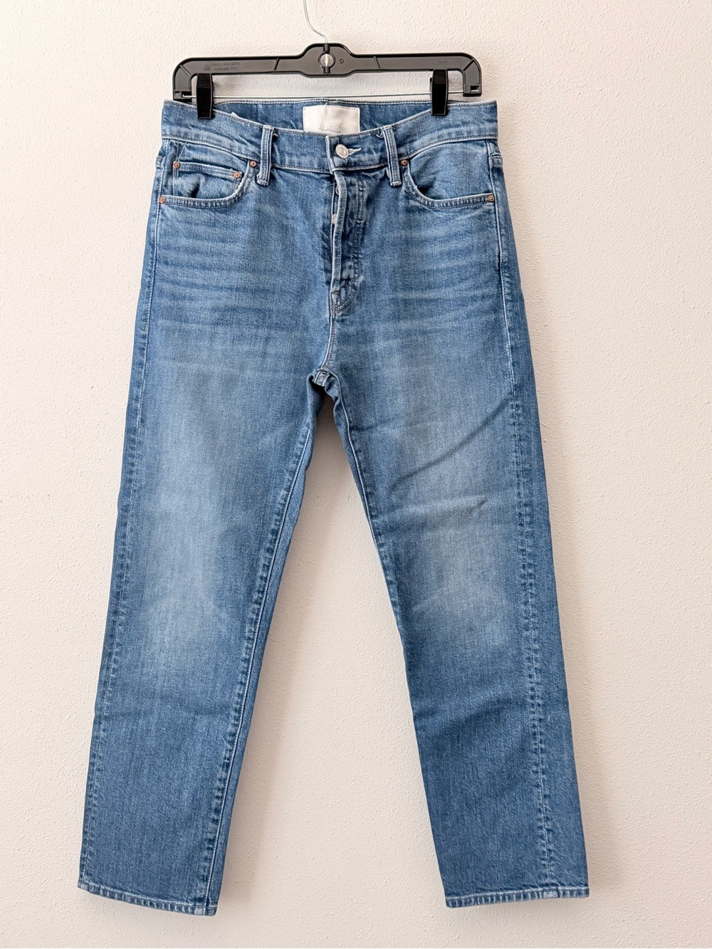 MOTHER Superior The Scrapper Ankle Denim Jeans in Cowboys don’t Cry